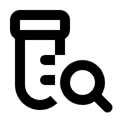 Lab Research Icon from Rounded Line - Streamline Material Set