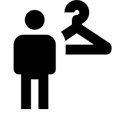 Locker Room Fill Icon from Outlined Fill - Material Pro Set