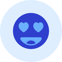Love Smiley Icon from Kameleon Duo Set