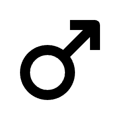 Male Fill Icon from Outlined Fill - Streamline Material Set
