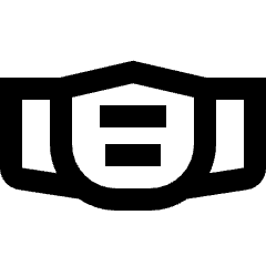 Masks Icon from Sharp Line - Material Pro Set