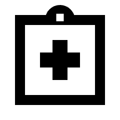 Medical Report Icon from Sharp Line - Material Pro Set