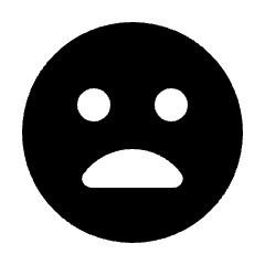 Mood Bad Fill Icon from Rounded Fill - Material Pro Set