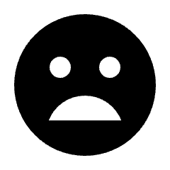 Mood Bad Fill Icon from Sharp Fill - Streamline Material Set