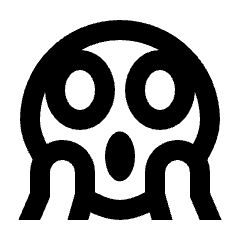 Mood Shocked Icon from Sharp Line - Material Pro Set