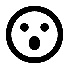 Mood Surprised Icon from Rounded Line - Material Pro Set