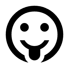 Mood Tongue Icon from Outlined Line - Streamline Material Set