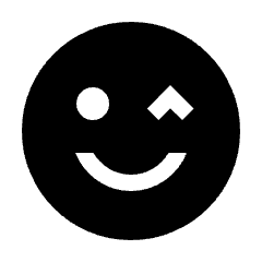 Mood Wink Fill Icon from Sharp Fill - Streamline Material Set