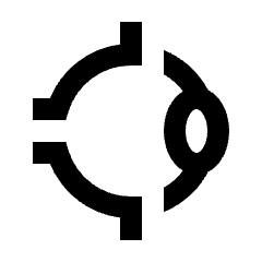 Ophthalmology Icon from Sharp Line - Material Pro Set