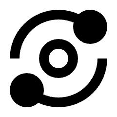 Orbit Fill Icon from Sharp Fill - Streamline Material Set