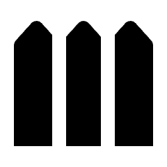 Outdoor Garden Fill Icon from Outlined Fill - Streamline Material Set