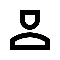 Person 4 Icon from Sharp Line - Streamline Material Set