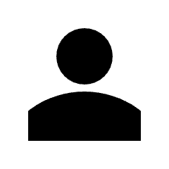 Person Fill Icon from Sharp Fill - Streamline Material Set