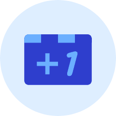 Plus Icon from Kameleon Duo Set