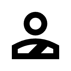 Politician Elected Person Icon from Sharp Line - Streamline Material Set