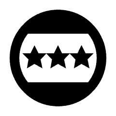 Politics Compaign Fill Icon from Sharp Fill - Material Pro Set