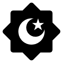 Prayer Times Fill Icon from Outlined Fill - Streamline Material Set