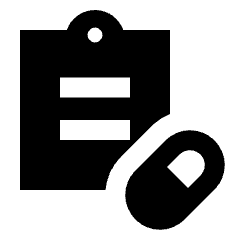 Prescriptions Fill Icon from Sharp Fill - Streamline Material Set