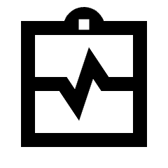 Pulse Record Icon from Sharp Line - Material Pro Set