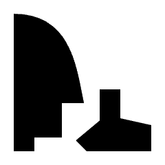 Quiet Zone Fill Icon from Sharp Fill - Streamline Material Set