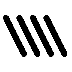 Rainy Heavy Icon from Rounded Line - Streamline Material Set