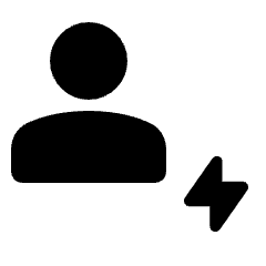 Recent Patient Fill Icon from Rounded Fill - Streamline Material Set