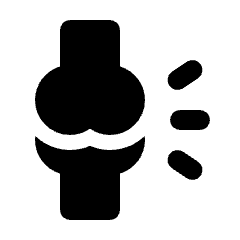 Rheumatology Fill Icon from Rounded Fill - Streamline Material Set