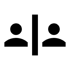 Safety Divider Icon from Sharp Line - Streamline Material Set