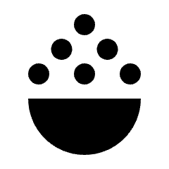 Salinity Fill Icon from Outlined Fill - Material Pro Set