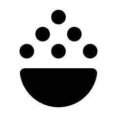 Salinity Fill Icon from Rounded Fill - Material Pro Set