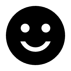 Sentiment Satisfied Fill Icon from Outlined Fill - Material Pro Set