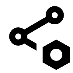 Share Setting Bolt Icon from Outlined Line - Streamline Material Set