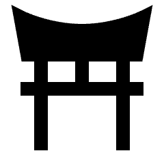 Shinto Religion Fill Icon from Sharp Fill - Streamline Material Set