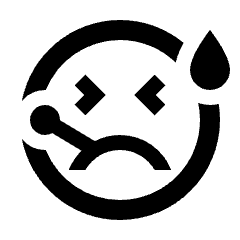 Sick Icon from Sharp Line - Streamline Material Set