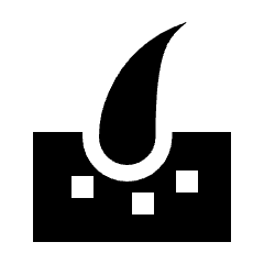 Skin Fill Icon from Sharp Fill - Streamline Material Set