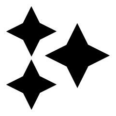 Sparkle Fill Icon from Outlined Fill - Streamline Material Set