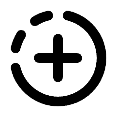 Story Add Fill Icon from Rounded Fill - Streamline Material Set