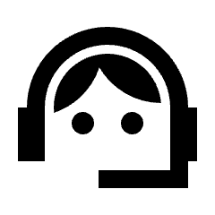 Support Agent Icon from Sharp Line - Streamline Material Set