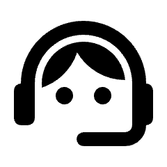 Support Agent Fill Icon from Rounded Fill - Streamline Material Set