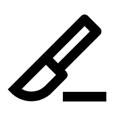 Surgical Icon from Outlined Line - Material Pro Set