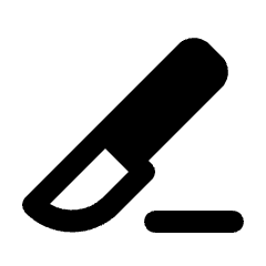 Surgical Fill Icon from Rounded Fill - Material Pro Set