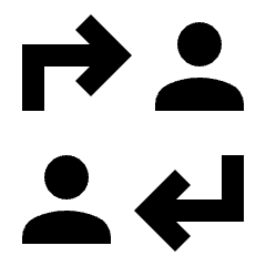 Switch Account Alt Fill Icon from Sharp Fill - Material Pro Set