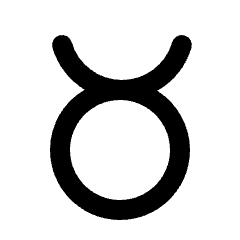 Taurus Zodiac Fill Icon from Rounded Fill - Material Pro Set