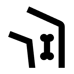 Tibia Alt Icon from Sharp Line - Material Pro Set