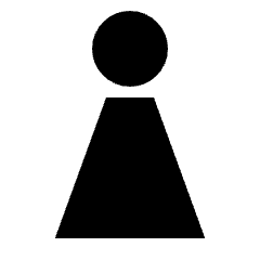 Toilet Woman Fill Icon from Sharp Fill - Streamline Material Set