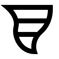 Tornado Icon from Sharp Line - Material Pro Set