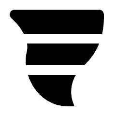 Tornado Fill Icon from Outlined Fill - Streamline Material Set