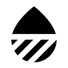Total Dissolved Solids Fill Icon from Sharp Fill - Streamline Material Set