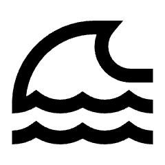 Tsunami Icon from Sharp Line - Streamline Material Set