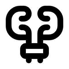Urology Icon from Rounded Line - Streamline Material Set
